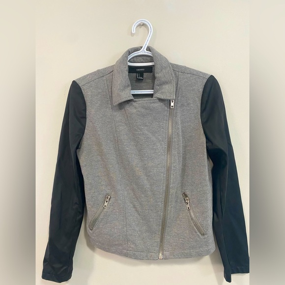 Black And Grey Casual Jacket. - Picture 1 of 4